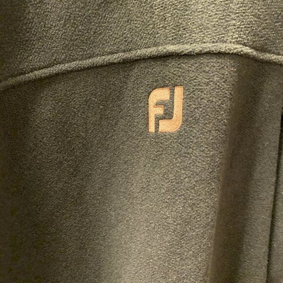 DryJoy by FootJoy Men's Full Zip Dark Green Fleece Jacket Size X-Large - Picture 5 of 5